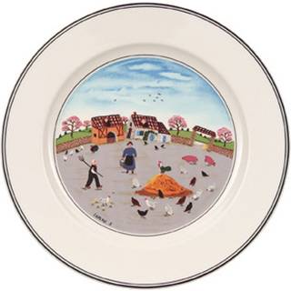 Villeroy & Boch Design Naif Salladstallrik Noah's Ark 21 Cm - Asietter Porcelæn Hvid - 1023372643