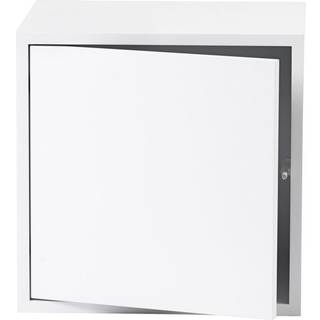 Muuto Stacked Reol System Mellem med Dør Hvid