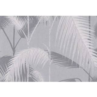 Palm Jungle - Heath Grey on Silver