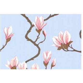 Magnolia - Rose on Sky Blue