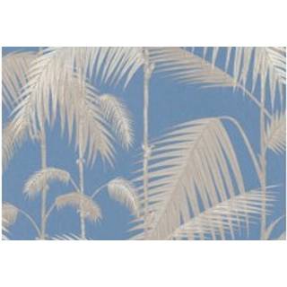 Palm Jungle - Silver & Linen on Hyacinth