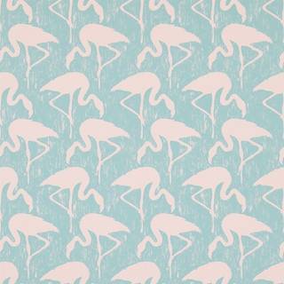 Flamingos Turquoise Pink - DVIN214569