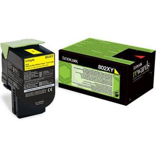 80C2XY0 LEXMARK 802XY TONER CARTRIDGE YELLOW RP 4K FOR CX-510DE MFP