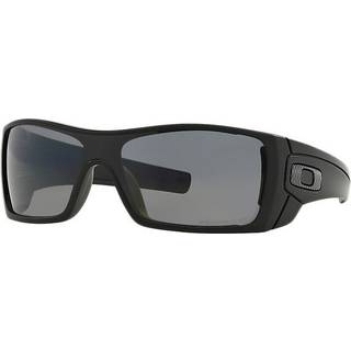 Oakley Mand OO9101 BATWOLF 910104 Solbriller Plast Sort Firkantet Polariseret