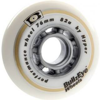 Hyper Bullzeye Smoke 82A Inliner Hjul Sort 4-pak