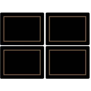 Classic Underlag Sort 4 stk