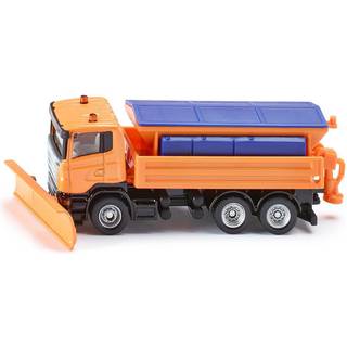 Siku lastbil med plov scania 1:87
