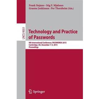 Technology and Practice of Passwords