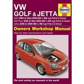 VW Golf (04 - Sept 08), Golf Plus (05 - Mar 09) & Jetta (06 - 09) Haynes Repair Manual