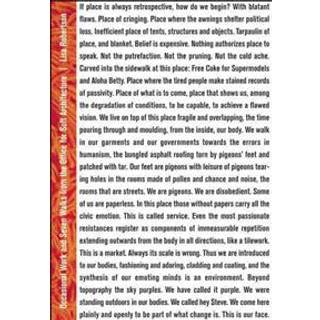 Occasional Work and Seven Walks from the Office for Soft Architecture