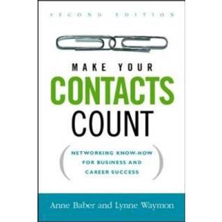 Make Your Contacts Count
