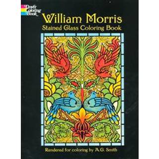 William Morris Stained Glass Coloring Book