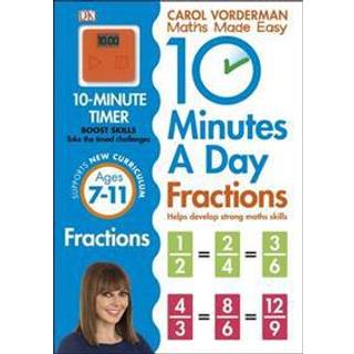 10 Minutes A Day Fractions, Ages 7-11 (Key Stage 2)