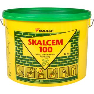 Skalflex Skalcem 100 cementbaseret murmaling hvid 10 kg.