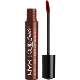 NYX Professional Makeup Liquid Suede Cream Lipstick - Club Hopper (brun med r?dlig undertone)
