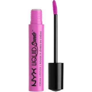 NYX PROFESSIONAL MAKEUP Liquid Suede Cream Lipstick i Respect The Pink – Mat, vandtæt finish