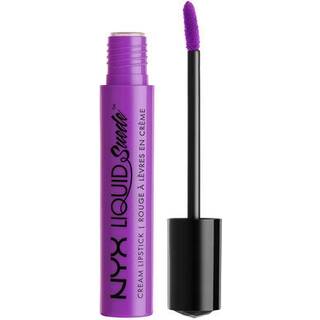 NYX Professional Makeup Liquid Suede Cream Lipstick - K?r verden (Bright Violet med lyser?de undertoner)