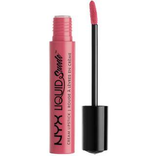NYX Professional Makeup Liquid Suede Cream Lipstick - Tea Cookies (d?mpet te rose pink)