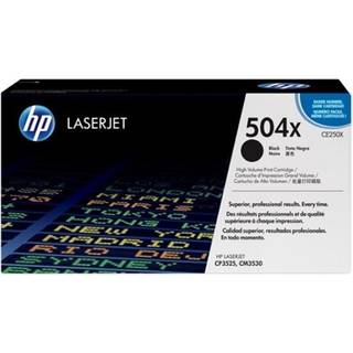 HP 504X original Sort toner CE250X