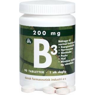 Berthelsen Naturprodukter - B3 200 mg 90 stk.