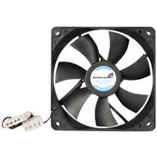 StarTech.com Case Fan 120mm - FANBOX12 - Kabinet køler - 120mm - Sort