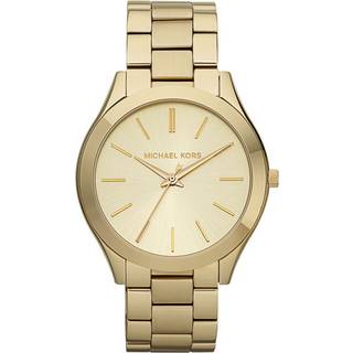 Michael Kors Runway dameur i forgyldt stål og med lænke