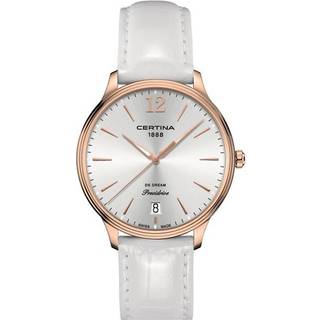 Certina C021.810.36.037.00 DS Dream Sølvfarvet/Læder Ø38 mm