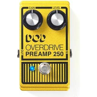DOD 250 Overdrive True Bypass Preamp Pedal Guitar effekt (Kun pakket ud)