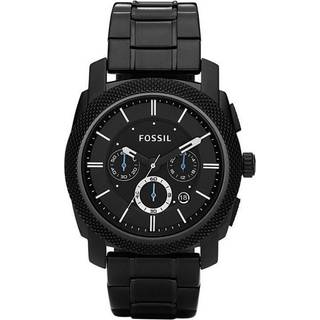 Fossil FS4552 Machine Sort/Stål Ø45 mm