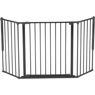 BabyDan Flex M sikkerhedsgitter, sort, 90-146 cm
