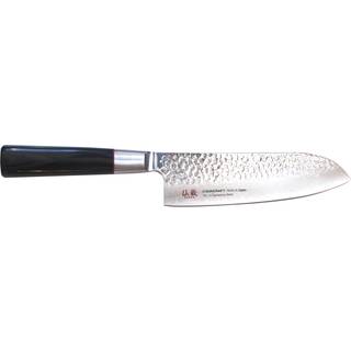 Senzo Santoku kniv, 17cm - Suncraft