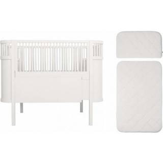 Sebra Sengen - Klassisk - Baby & Jr. - Classic White - Bundle 1