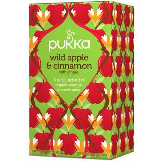 Pukka Wild apple & Cinnemon te 20 breve Ø