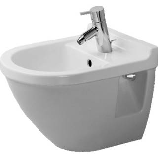 Duravit Starck 3 bidet, 360x560 mm, væghængt, med Wondergliss