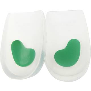 52bones Heel Cup Black/Green, S/M