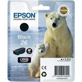 Epson Epson 26 Blækpatron sort T2601
