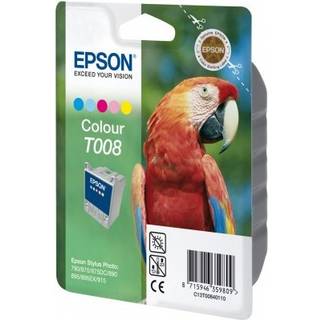 Kompatible blækpatroner Epson T008 - T008401 rabatpakke 42 ml