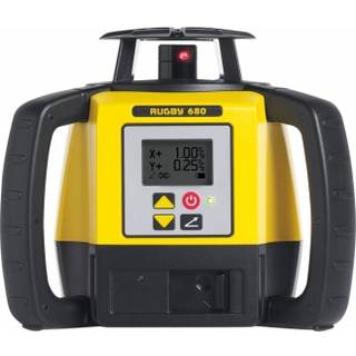 LEICA Rotationslaser Rugby 680 digital 2-falslaser Li-on