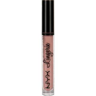 Nyx Professional Makeup Lip Lingerie Matte Liquid Lipstick - Bedtime Flirt Red Toned Pink
