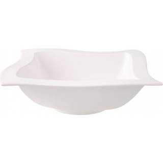 Villeroy & Boch New Wave Salatskål 25x25cm - Salatskåle Porcelæn Hvid - 1025253330