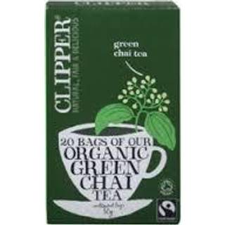 Clipper Grøn Chai te øko 20 breve