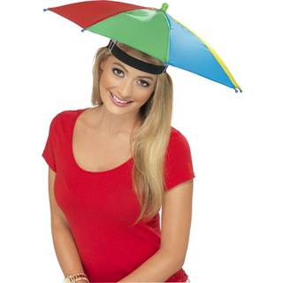 Paraply hat multifarvet