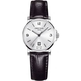 Certina DS Caimano C0172101603700 - Dame - Analog - Quartz - Genuine Leather - Safirglas