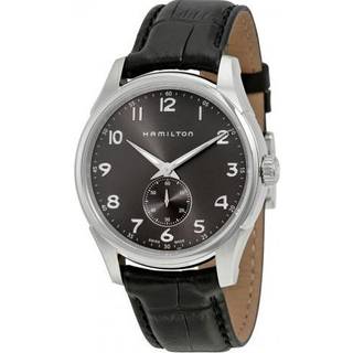 Hamilton H38411783 American Classic Jazzmaster Thinline Petite Second Sort/Læder