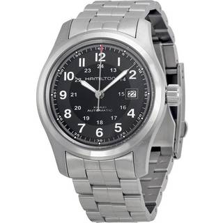Hamilton H70515137 Herrenuhr Automatik Khaki Field Auto Stahl/Schwarz 42 mm