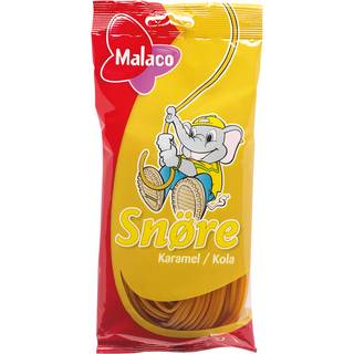 Malaco Snøre Cola Karamell 94 g.