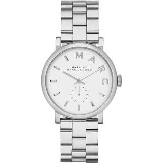 Marc by Marc Jacobs MBM3242 Baker Hvid/Stål Ø36.5 mm