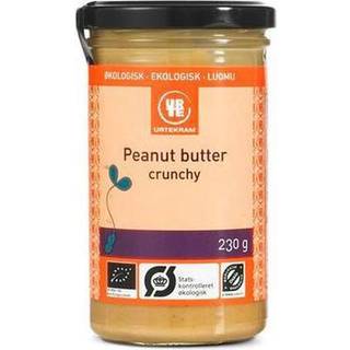 Urtekram Peanutbutter Crunchy Økologisk - 230 g.