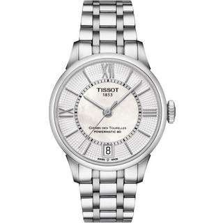 Tissot T099.207.11.118.00 Chemin Des Tourelles Automatic Lady Hvid/Stål Ø32 mm