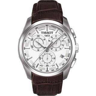 Tissot T035.617.16.031.00 T-Trend Couturier Sølvfarvet/Læder Ø41 mm